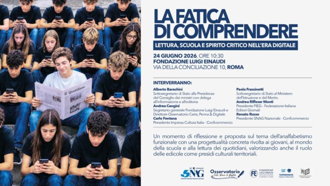 La fatica di comprendere. Lettura, scuola e spirito critico nell’era digitale