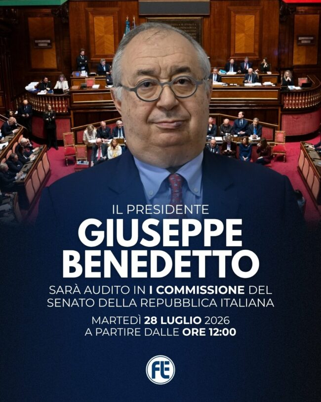 Legge Elettorale: il Presidente Benedetto audito dalla I Commissione del Senato