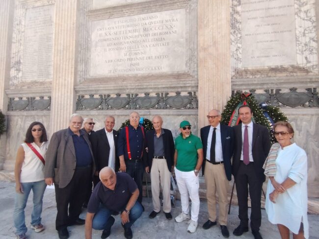 Commemorazione 156° anniversario Breccia di Porta Pia