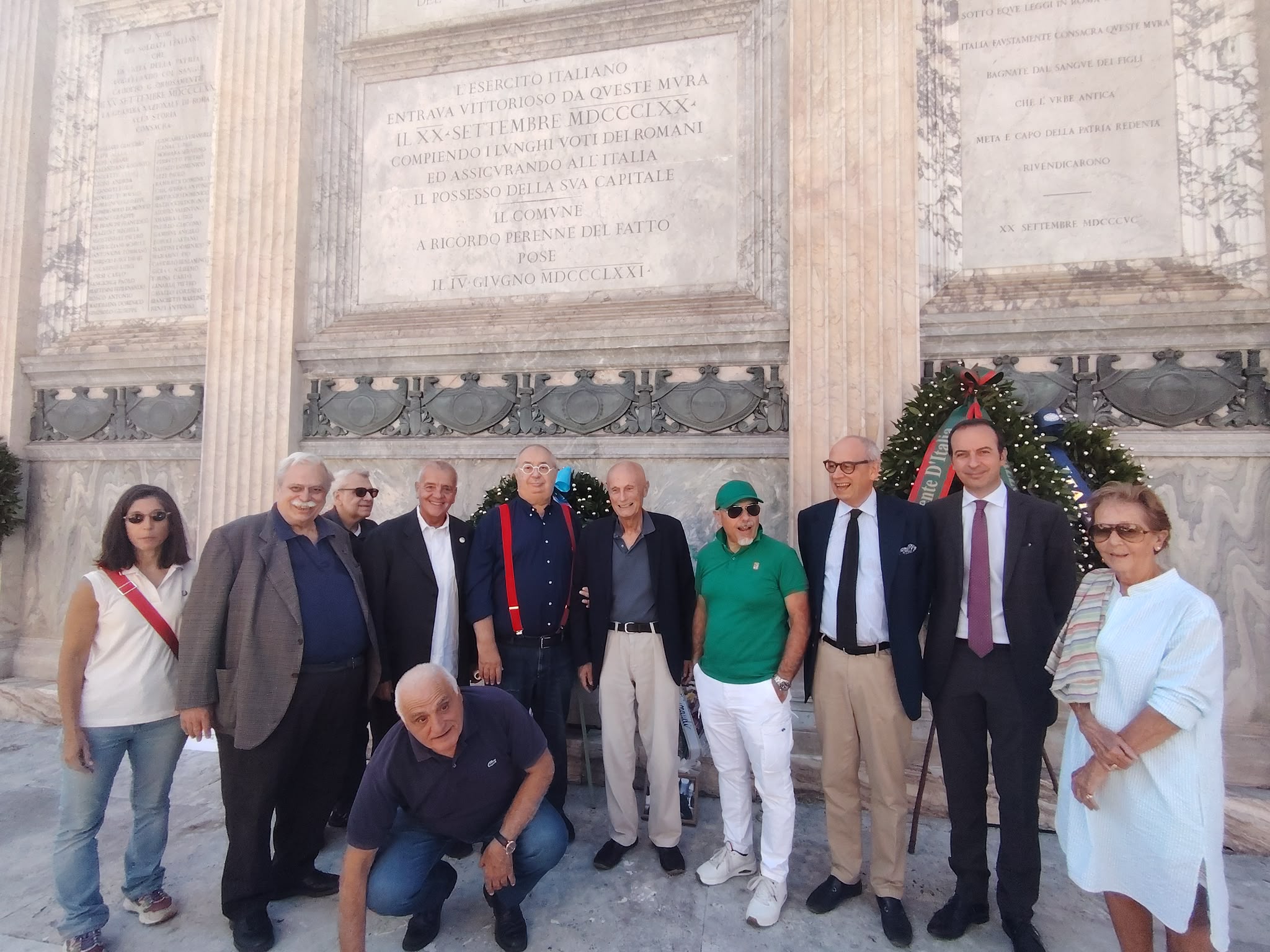 Commemorazione 156° anniversario Breccia di Porta Pia