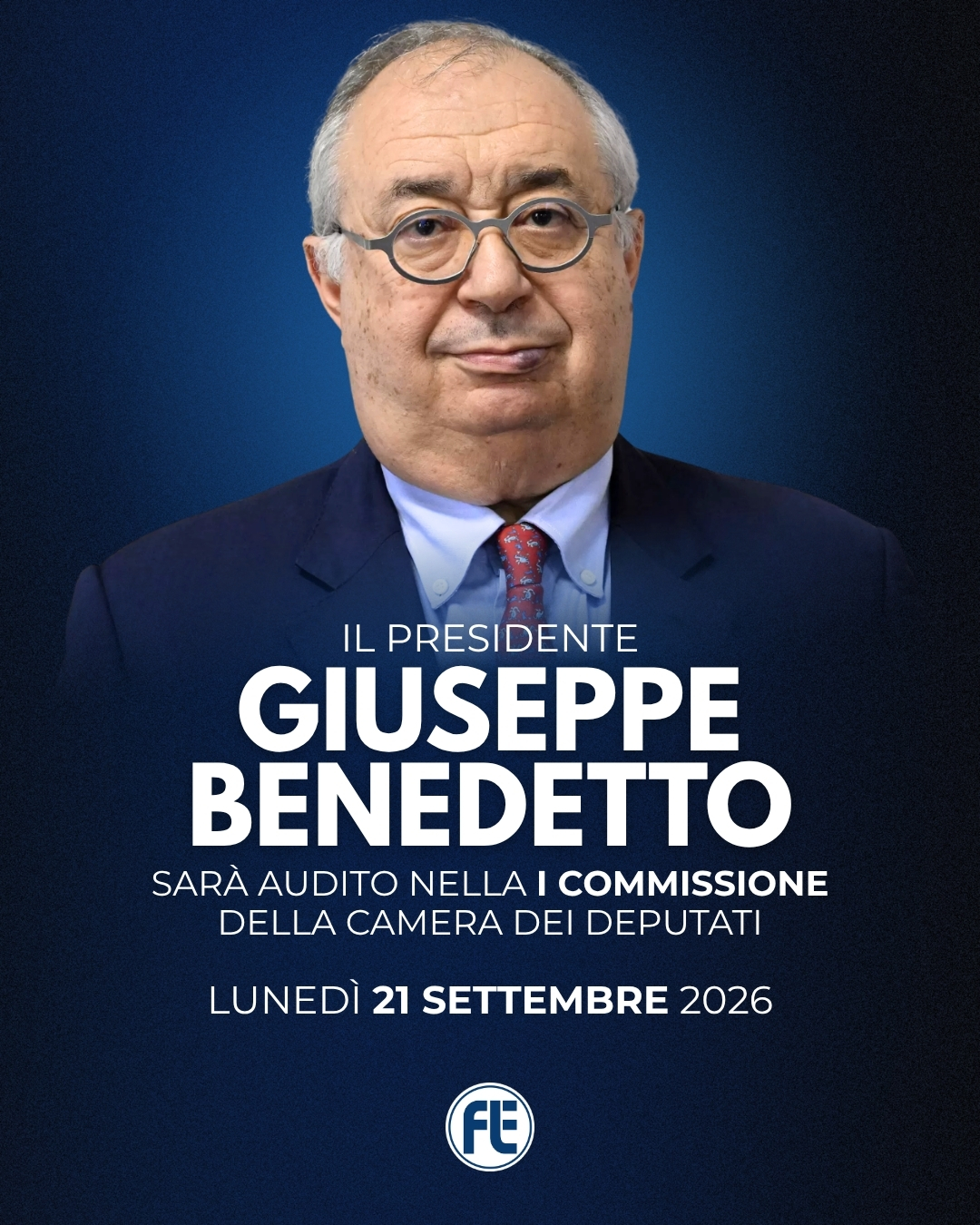 Legge elettorale, il Presidente Benedetto viene audito dalla I Commissione della Camera dei Deputati Legge elettorale, il Presidente Benedetto viene audito dalla I Commissione della Camera dei Deputati