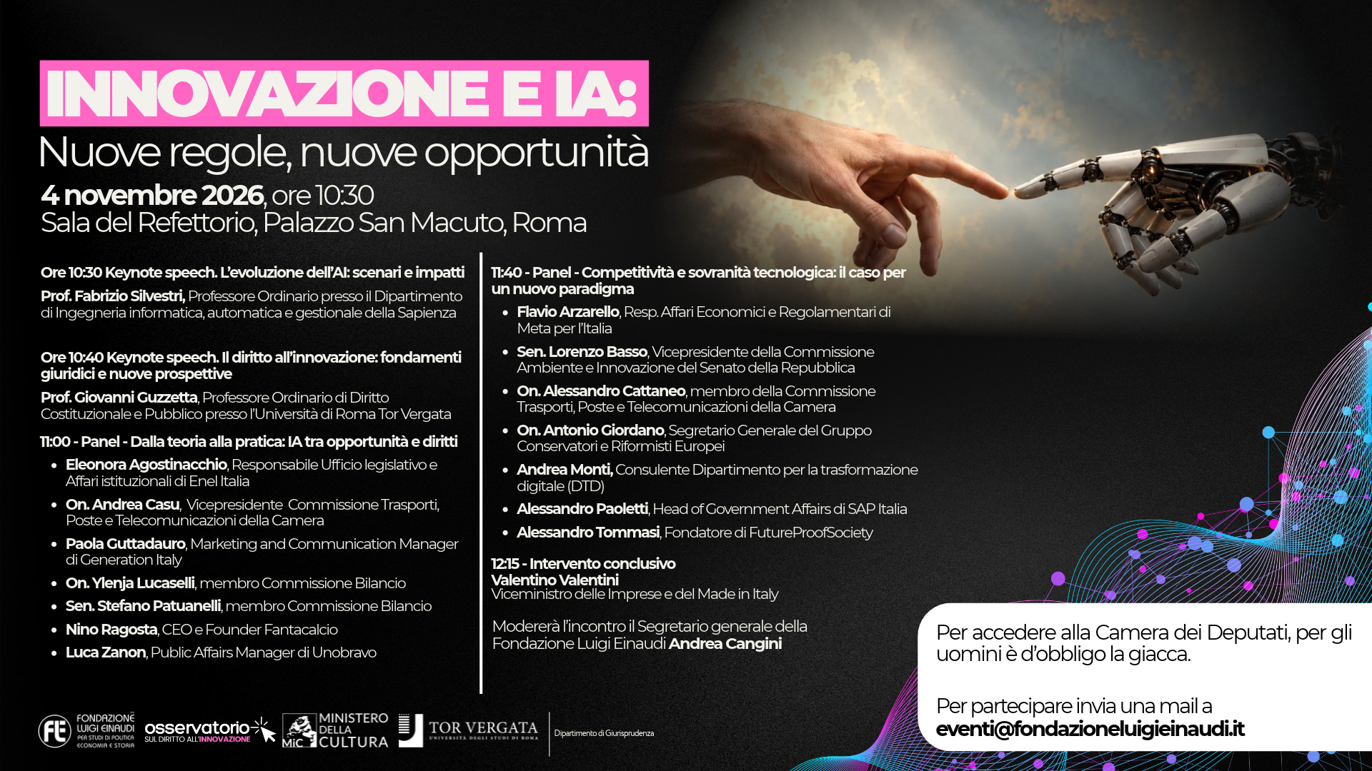 Innovazione e IA: Nuove regole, nuove opportunità Innovazione e IA: Nuove regole, nuove opportunità